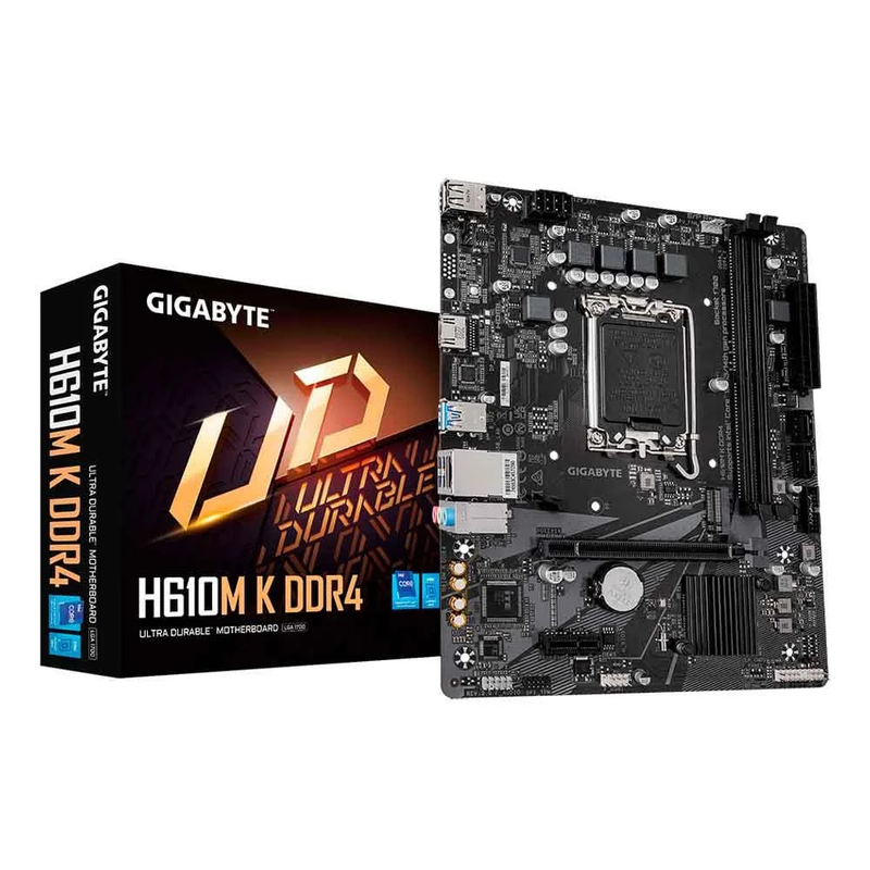 Placa Mãe Gigabyte H610M K DDR4 LGA 1700