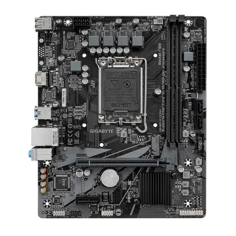 Placa Mãe Gigabyte H610M K DDR4 LGA 1700