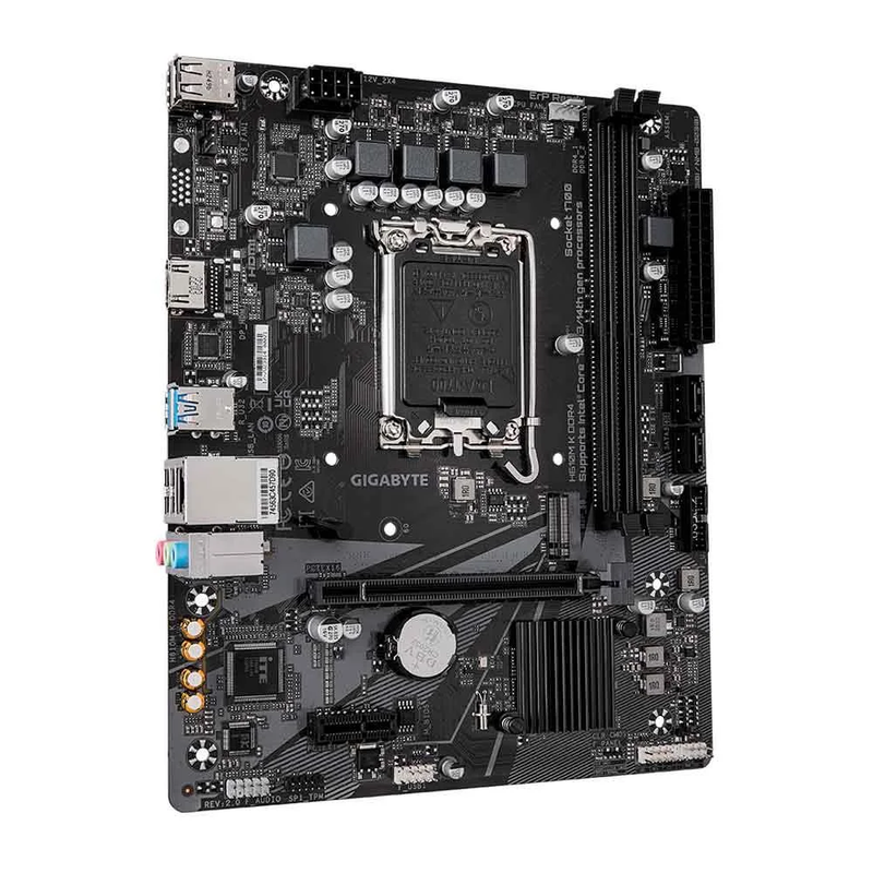 Placa Mãe Gigabyte H610M K DDR4 LGA 1700