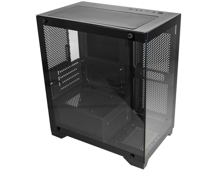 Gabinete K-MEX Aquario Poseidon II CG01F9 Preto