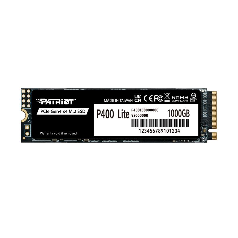 SSD M.2. Patriot P400 Lite 1TB NVME Gen4 x4, P400LP1KGM28H