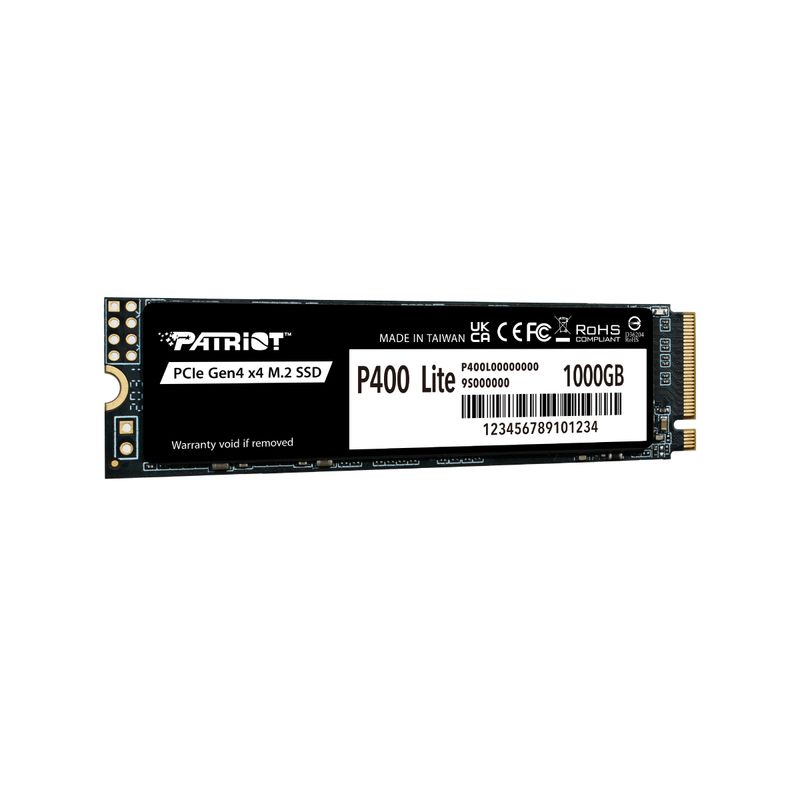 SSD M.2. Patriot P400 Lite 1TB NVME Gen4 x4, P400LP1KGM28H