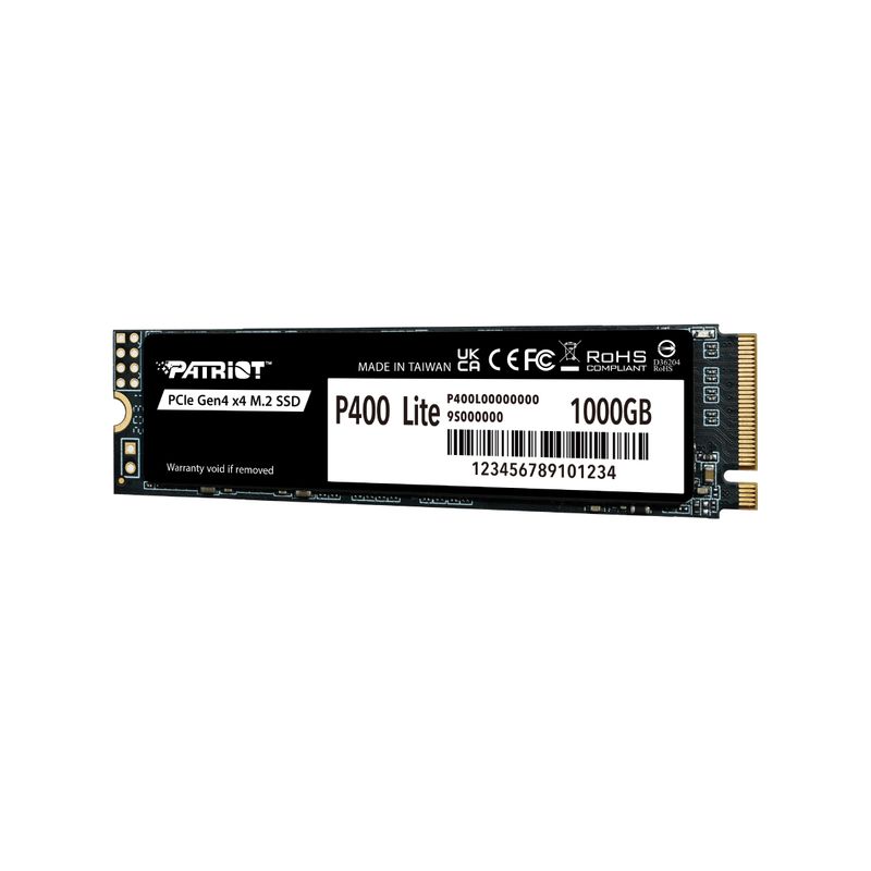SSD M.2. Patriot P400 Lite 1TB NVME Gen4 x4, P400LP1KGM28H