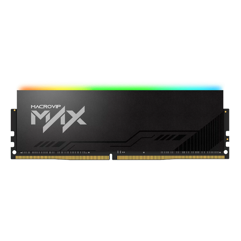 Memória Macrovip Max RGB DDR4 8GB 3200MHZ MVX32N16/8R