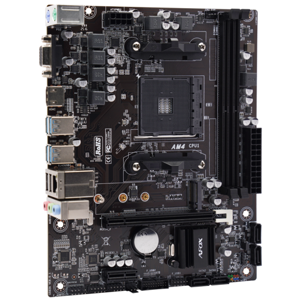 Placa Mãe Afox A520D4-MA2-V2 DDR4 M.2. AM4