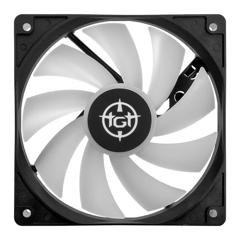 Kit com 3 Coolers TGT Striker, Rainbow 120mm TGT-STK3-BLRBW