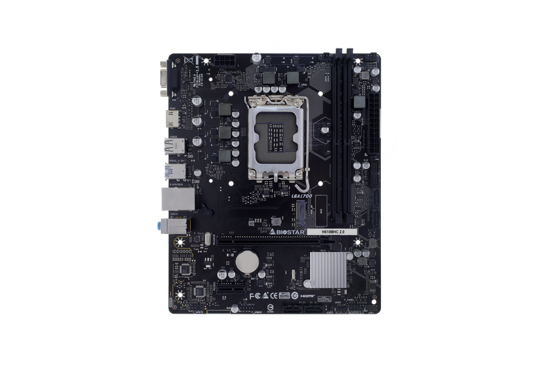 Placa Mãe Biostar H610MHC 2.0 M.2 DDR4 LGA 1700
