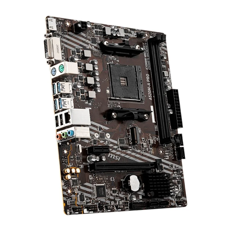 Placa Mãe MSI A520M-A PRO DDR4 M.2 AM4