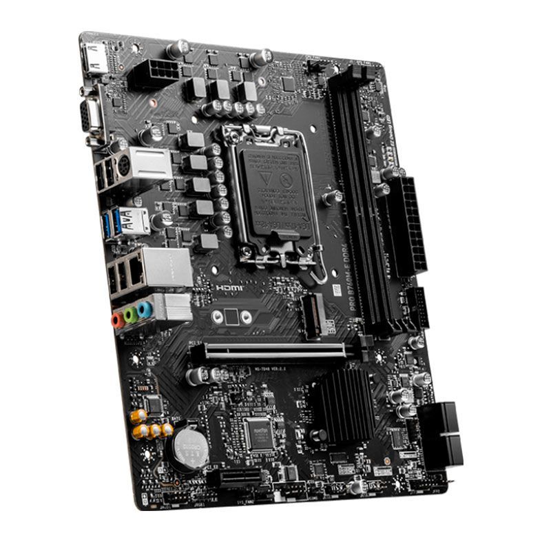 Placa Mãe MSI PRO B760M-E DDR4 LGA 1700