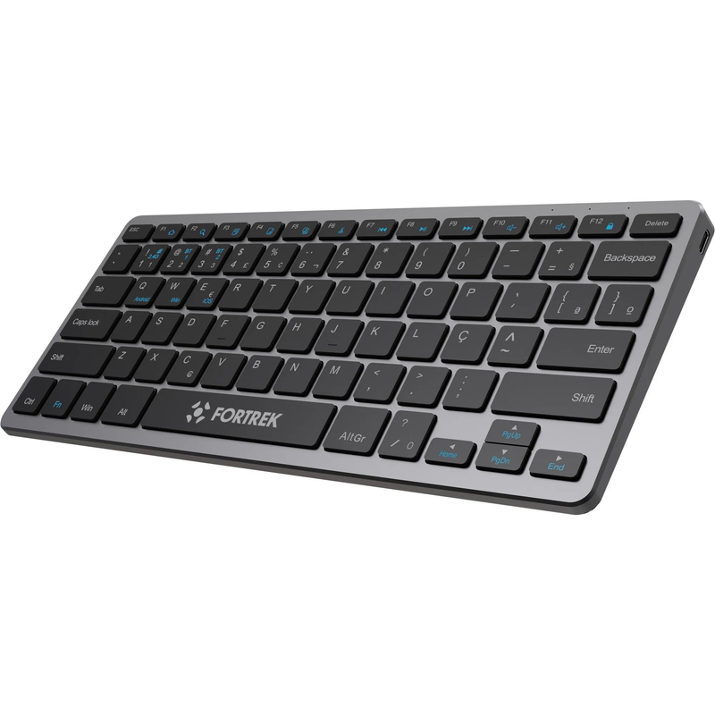 Teclado Fortrek Office KB11 Compact Bluetooth Preto