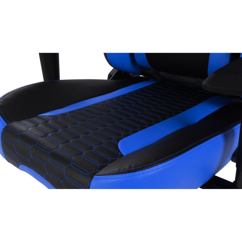 Cadeira Gamer FORTREK Cruiser até 120Kg Preta/Azul