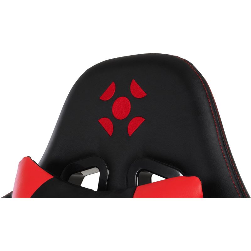 Cadeira Gamer FORTREK Cruiser até 120Kg Preta/Vermelha