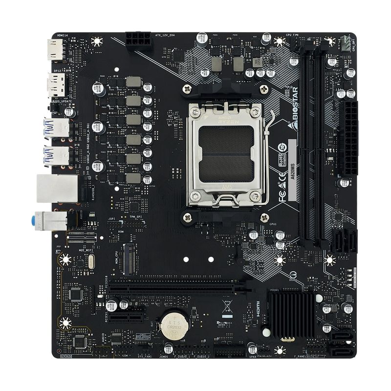 Placa Mãe Biostar A620MS DDR5 AM5