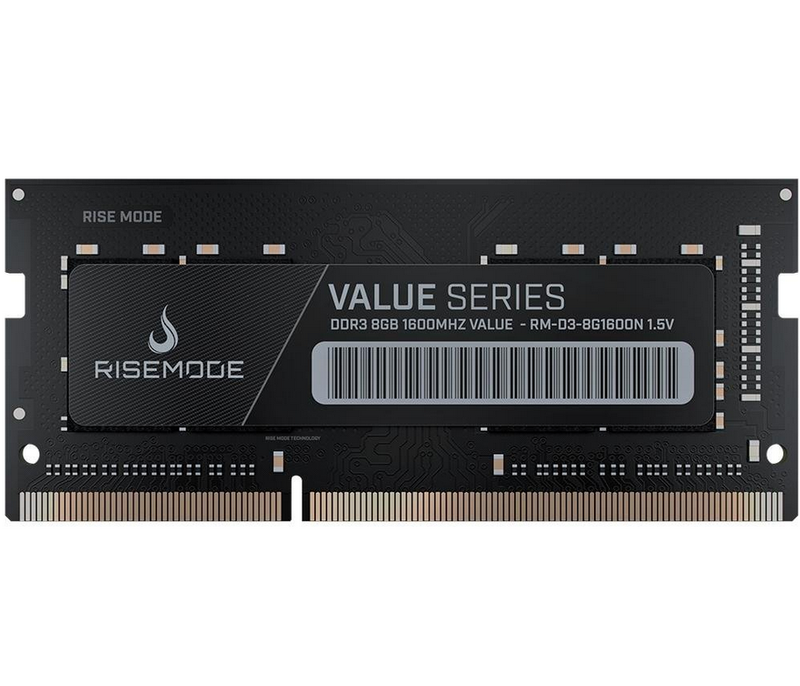 Memória Notebook Rise Mode 8GB DDR3 1600MHz RM-D3-8G1600NL