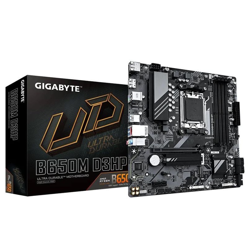 Placa Mãe Gigabyte B650M D3HP DDR5 AM5 