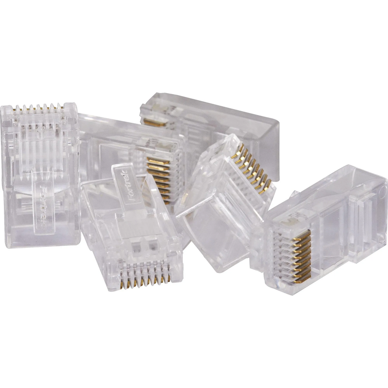 Conector RJ45 Macho 8 Vias, CAT6