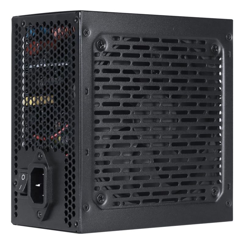 Fonte PCYES Shocker 500W Black Vulcan Full Modular 80 Plus - FM500WBV