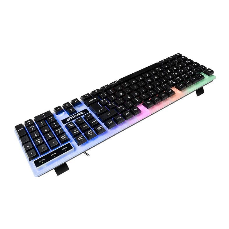 Teclado Gamer TGT M60 A1, Rainbow, Branco, TGT-M60A1-RBW01