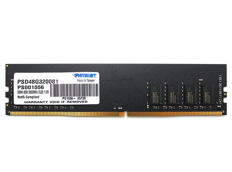 Memória DDR4 Patriot Signature 8GB 3200Mhz