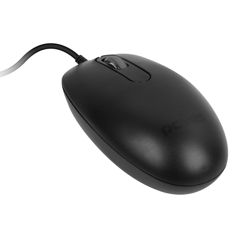 Mouse PCYES Soft 1200Dpi Silent Click - Cabo 2 Metros - MSSC01
