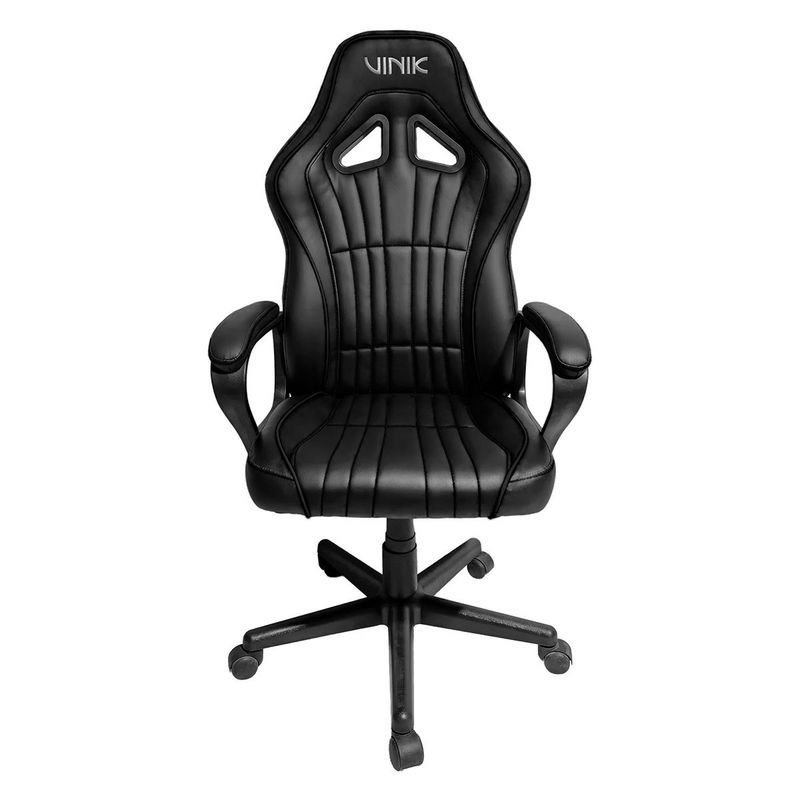 Cadeira Gamer Vinik Atlas, até 120Kg - Preta
