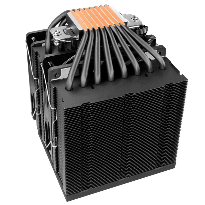 Cooler Processador Rise Mode Storm 8 Black ARGB, AMD/Intel, Preto - RM-ACST-ARGB-B
