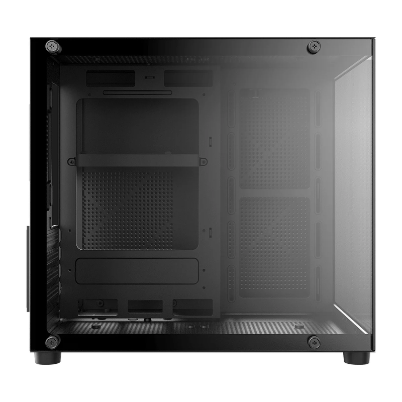 Gabinete Gamer PCYES Forcefield Mini Black Vulcan - GFFMNBV