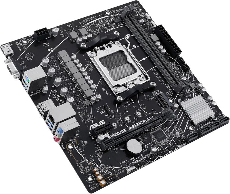 Placa Mãe Asus Prime A620M-K DDR5 AM5