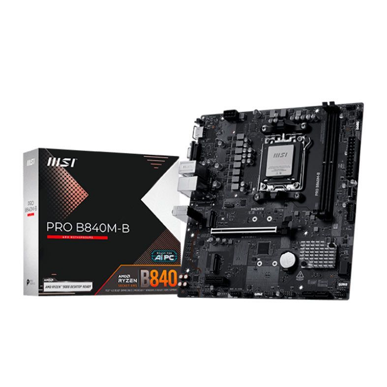 Placa Mãe MSI Pro B840M-B DDR5 AM5 