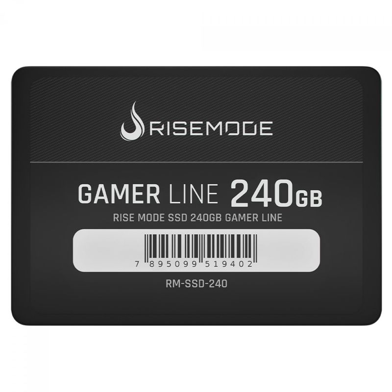 SSD Rise Mode Gamer Line 240GB SATA 6GB/s RM-SSD-240