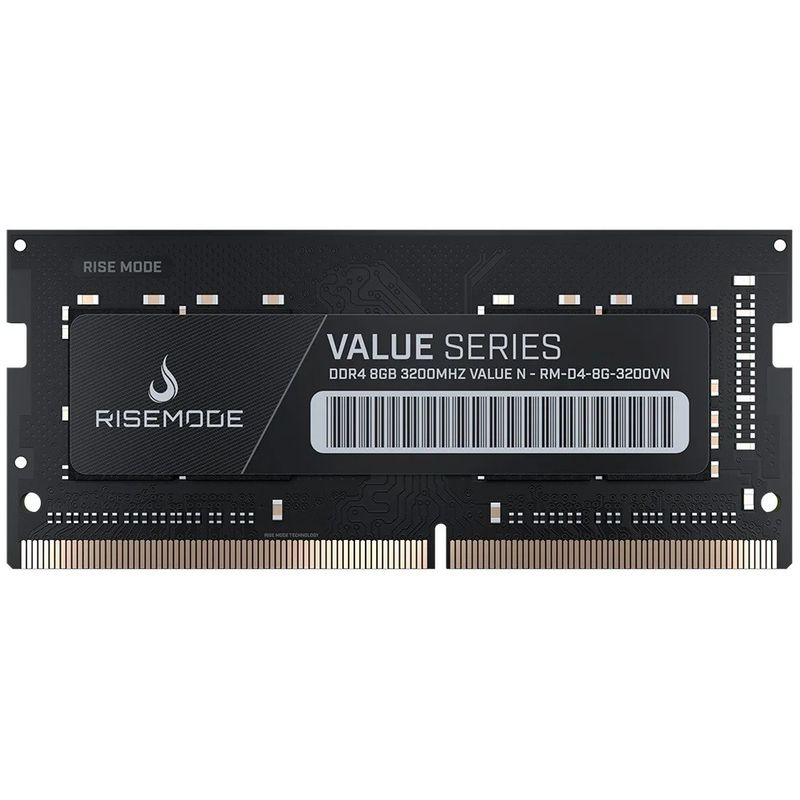 Memória Notebook Rise Mode Value 8GB DDR4 3200MHz RMD48G3200VN