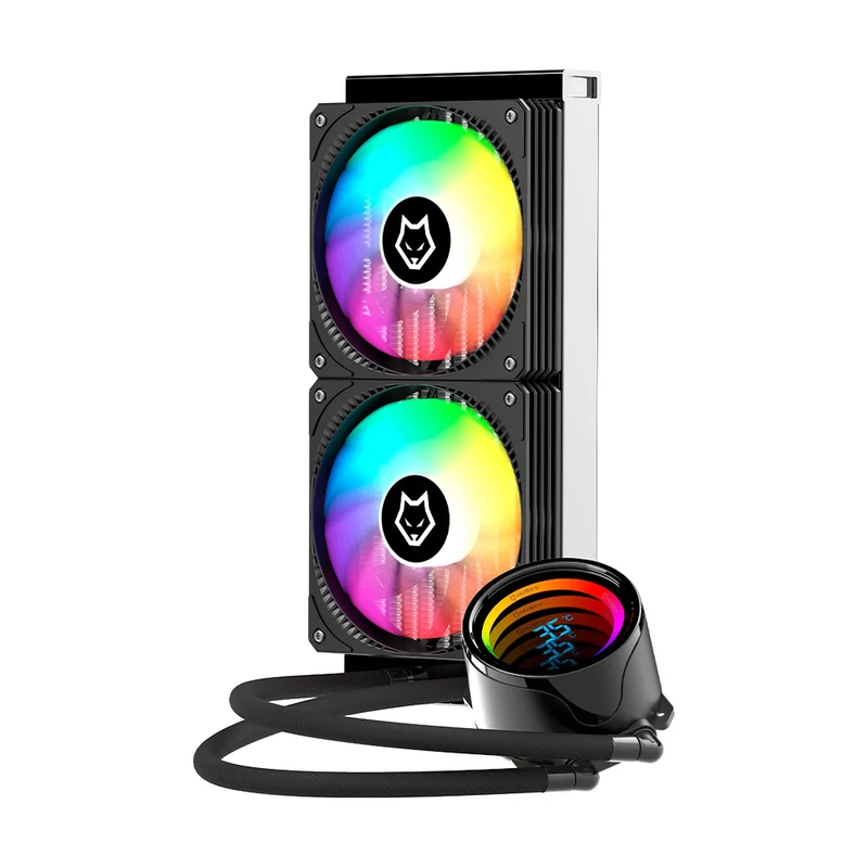Water Cooler Husky Glacier, Iluminação ARGB, 240mm, Preto - HWT600PT