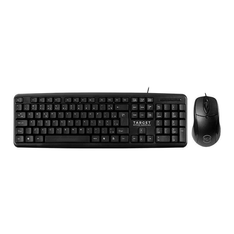 Kit Teclado e Mouse Office TGT GR100 V3, TGT-GR100-BK03