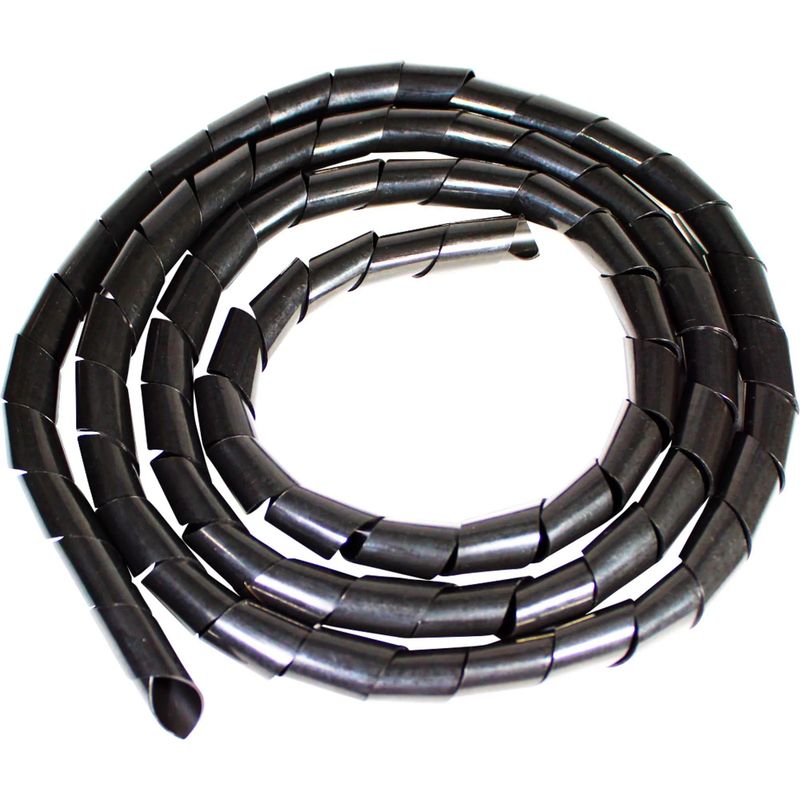 Organizador de Cabos Espiral 1m ORCB0006 Preto Storm
