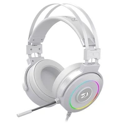 Headset Redragon H320W-RGB Lamia2, c/ Suporte Branco