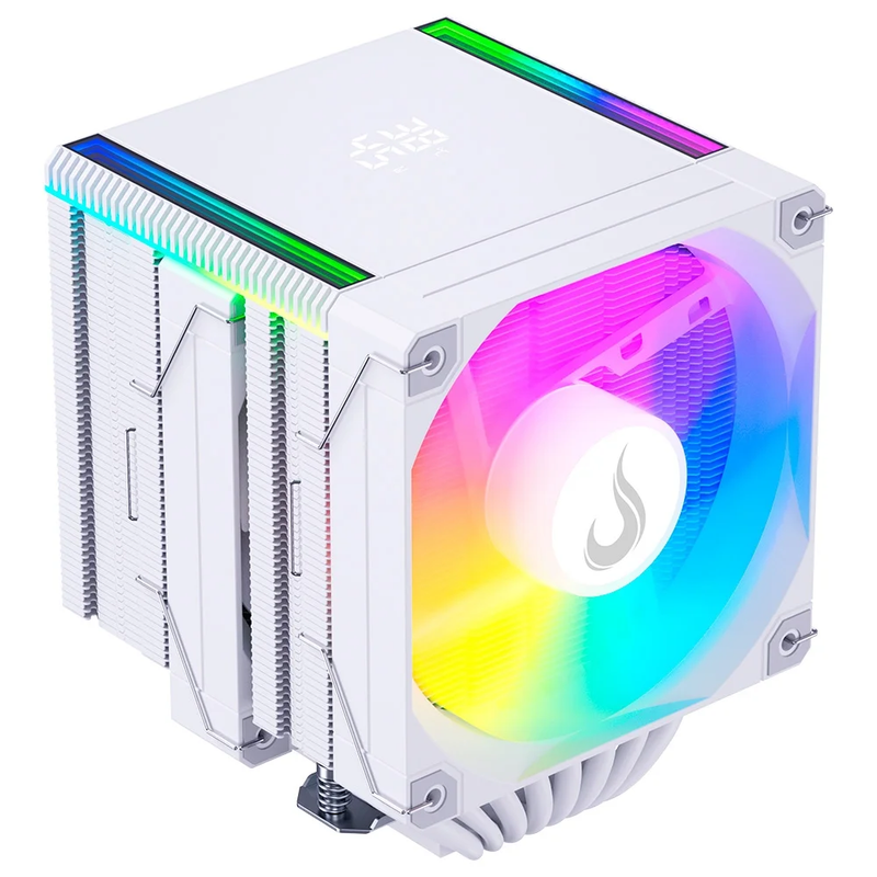 Cooler para Processador Rise Mode Temp 8 White, ARGB, Branco - RM-ACT8-ARGB-W