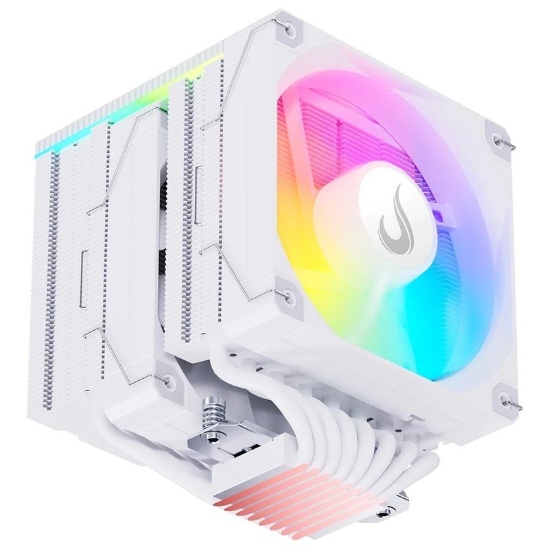 Cooler para Processador Rise Mode Temp 8 White, ARGB, Branco - RM-ACT8-ARGB-W