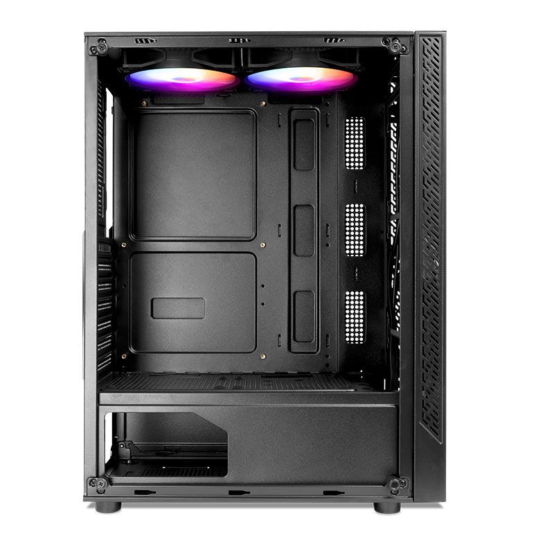 Gabinete Gamer HX310, Lateral de Vidro, 2 Fans, Preto, PG-HX310-BK-2F