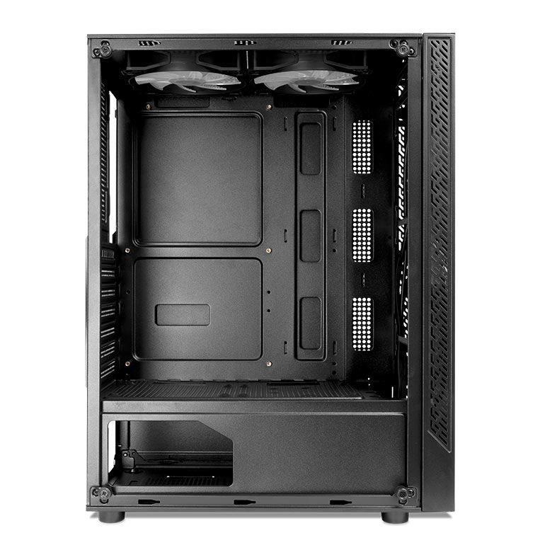 Gabinete Gamer HX310, Lateral de Vidro, 2 Fans, Preto, PG-HX310-BK-2F