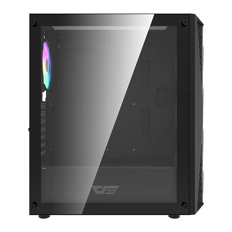 Gabinete Gamer Aigo Darkflash DK352, ARGB, Lateral de Vidro, 4 Fans, DK352-MESH-4F
