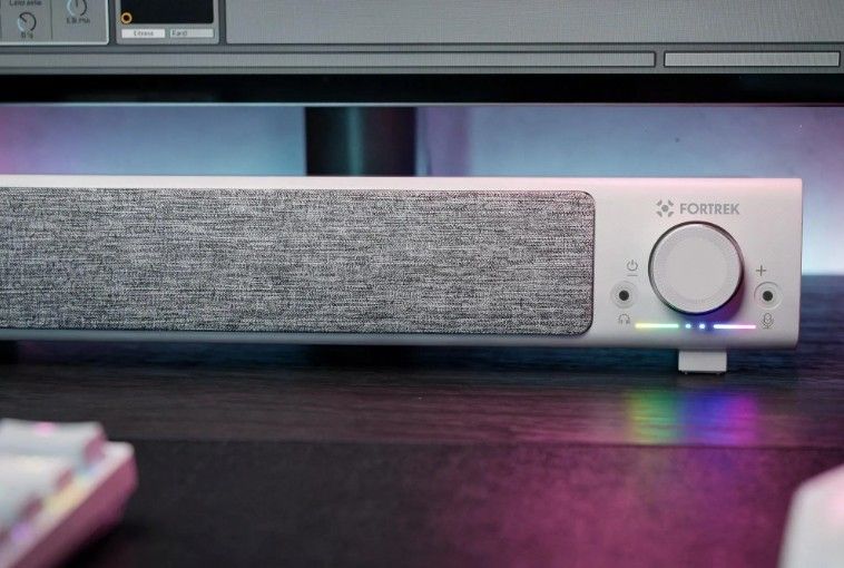 Soundbar Gamer Fortrek Sonar 7W RMS, Branco