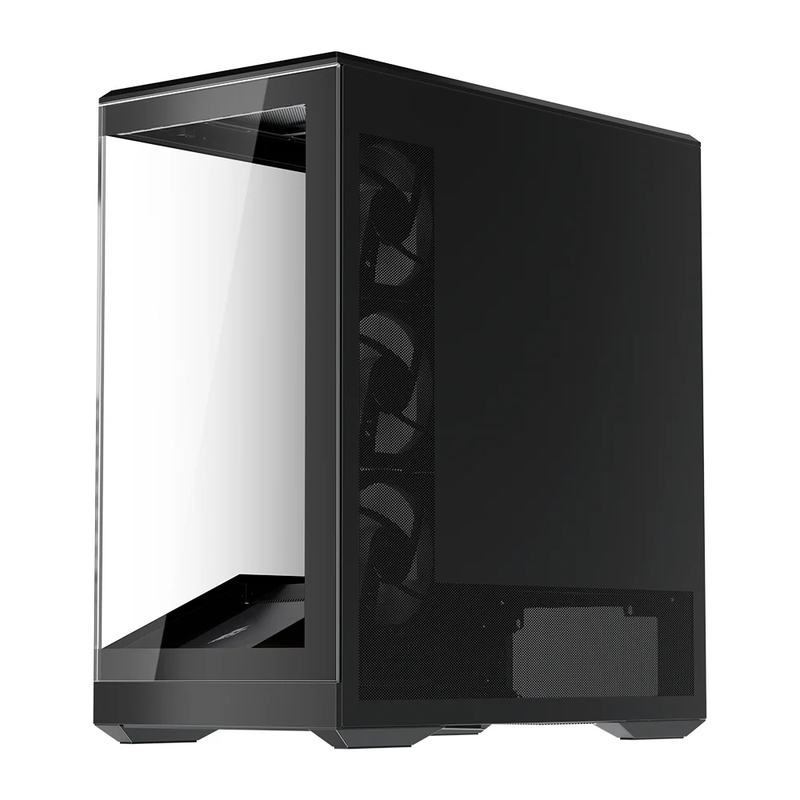 Gabinete Gamer 1STPLAYER GM7, RGB, Lateral em Vidro Temperado, 4 Fans, GM7-BK-3FN7R-1FN7