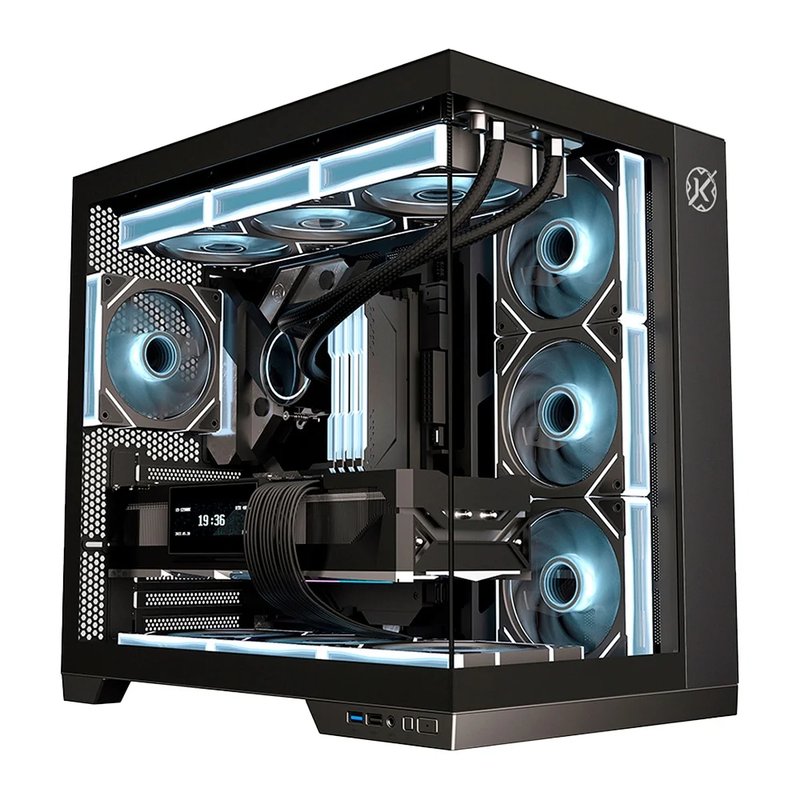Gabinete Gamer Kalkan Asgard, Lateral em Vidro Temperado, Sem Fan, KLK00040