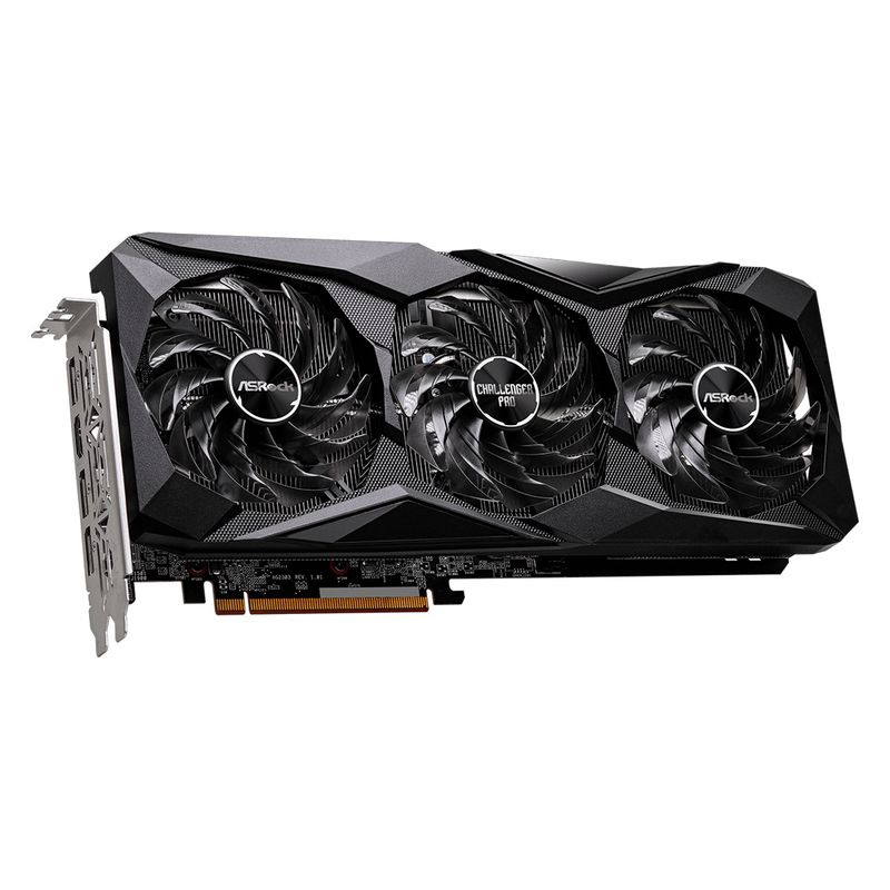 Placa de Video AMD Radeon AsRock  RX 7600 Challenger Pro OC 8GB GDDR6 128Bits 90-GA62ZZ-00UANF