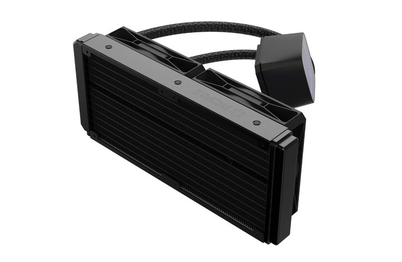Water Cooler PCYES Tundra Black Vulcan ARGB 240MM - WCTBV240
