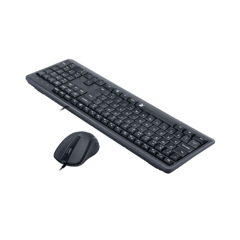Kit Teclado e Mouse Redragon BS-7092, 1200DPI, Preto
