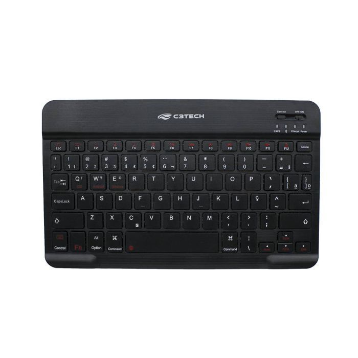  Teclado Mini C3Tech K-BT40BK, Bluetooth Preto 