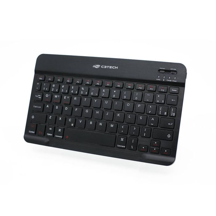  Teclado Mini C3Tech K-BT40BK, Bluetooth Preto 