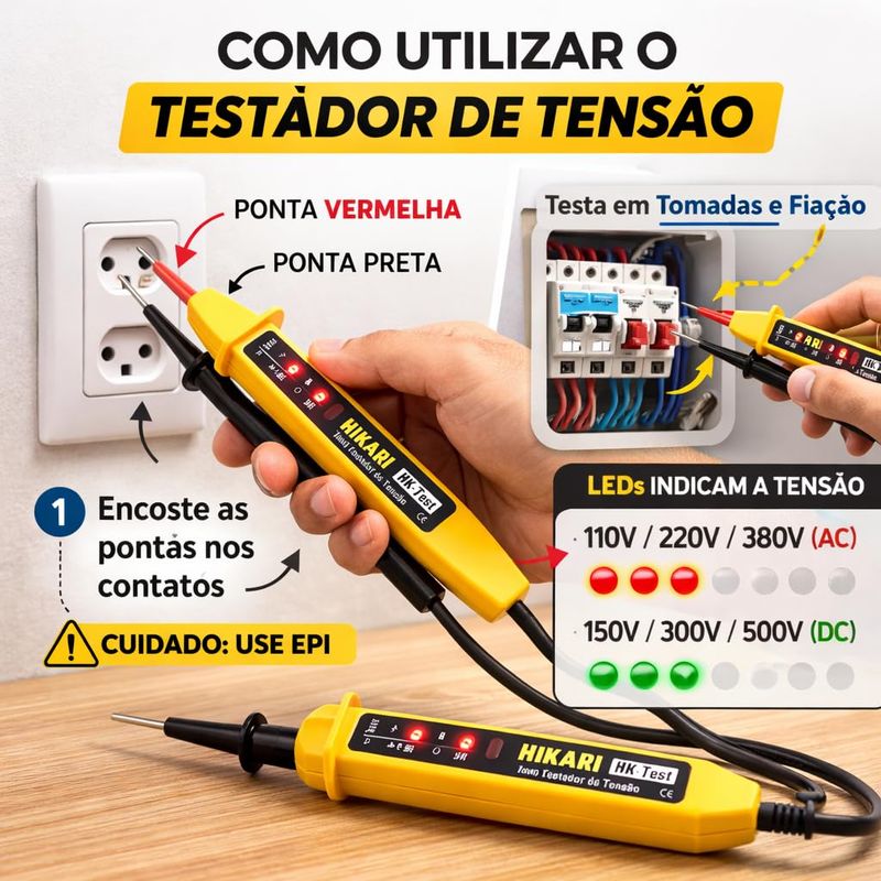 Testador de Tensão Hikari HKTest