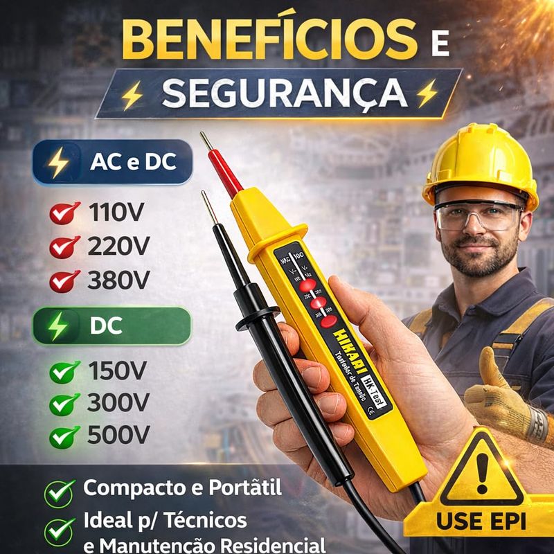Testador de Tensão Hikari HKTest